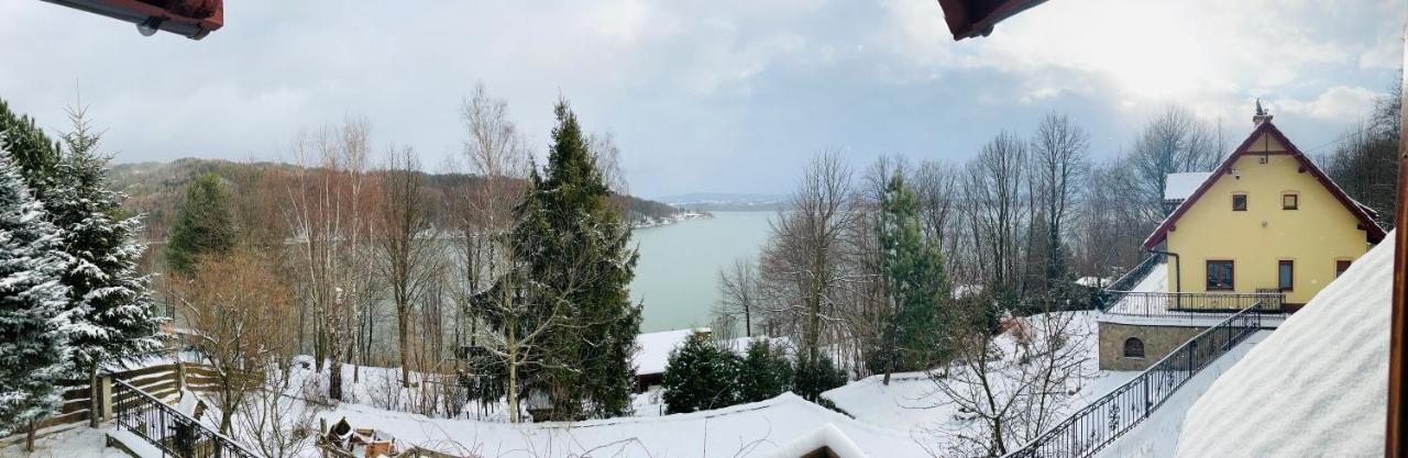 Willa Z Sauna Nad Jeziorem 61 Żywiec Kültér fotó